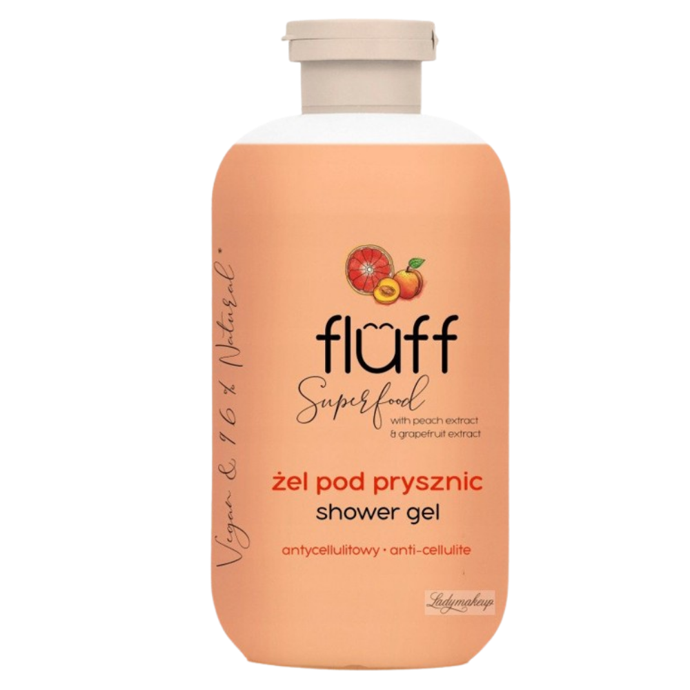 Fluff Peach & Grapefruit Refreshing Shower Gel 500ml