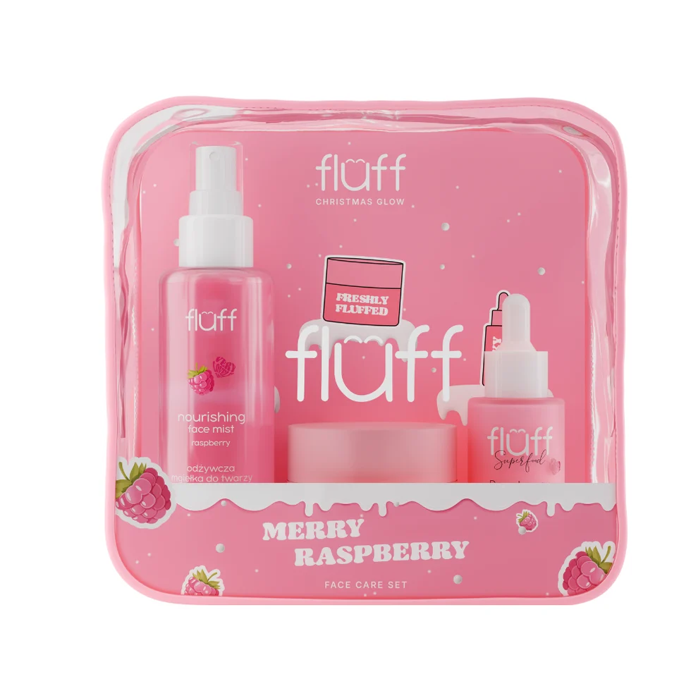 FLUFF - FACE CARE SET - MERRY RASPBERRY