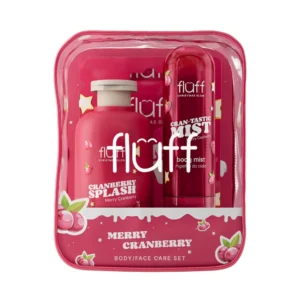 Fluff Merry Cranberry Face & Body Care Gift Set