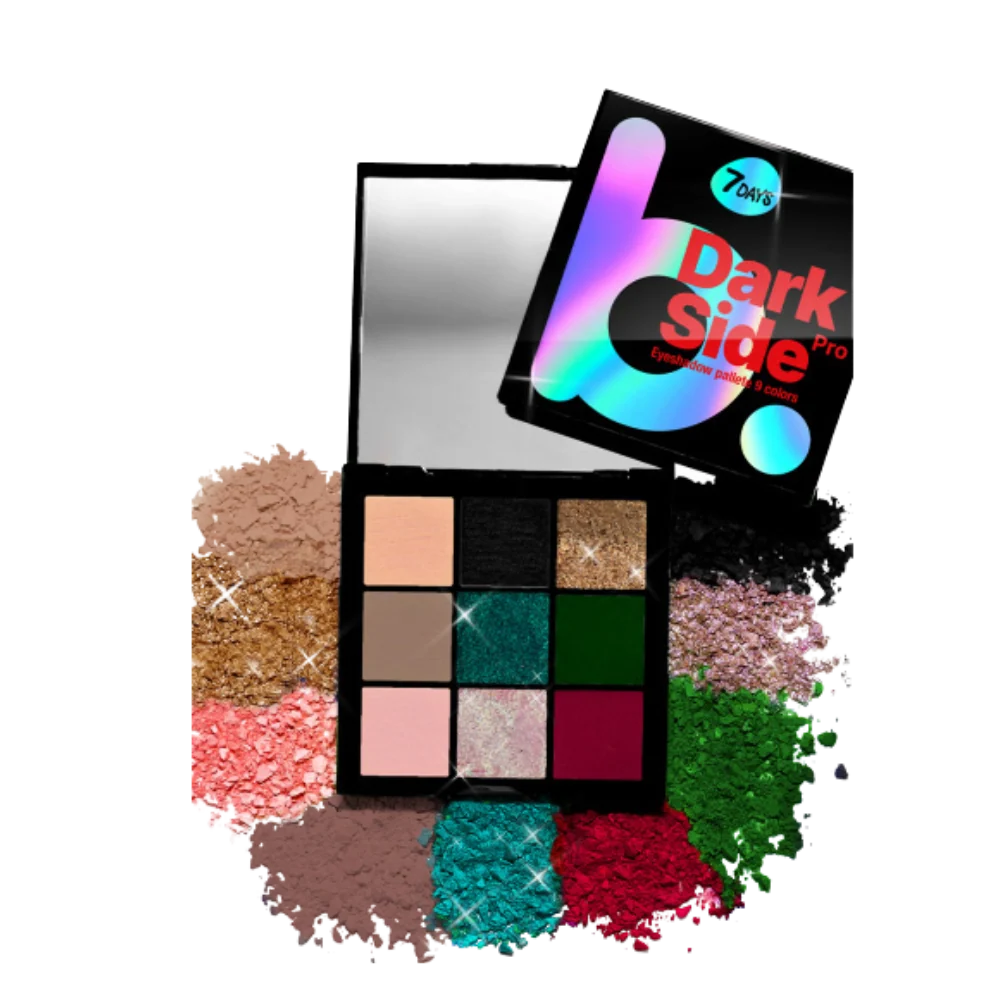 EYESHADOW PALETTE - BLACK MAMBA - 7DAYS