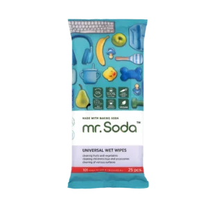 UNIVERSAL ORGANIC WET WIPES - 25 pcs